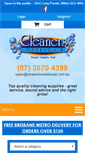 Mobile Screenshot of cleanerswarehouse.com.au